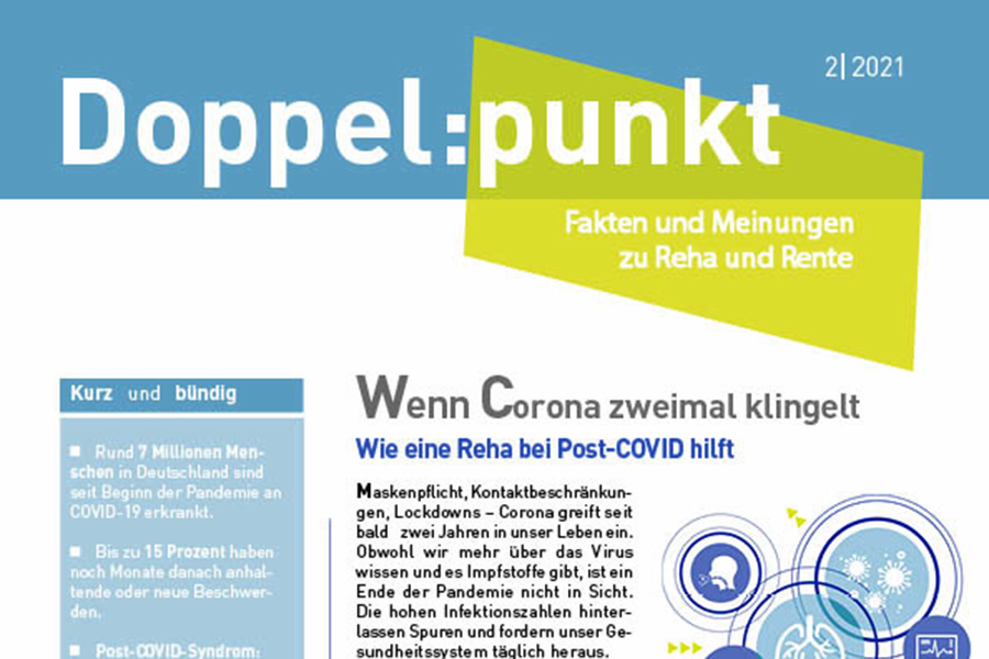 Kopfgrafik des Magazins Doppelpunkt Kopfgrafik des Magazins Doppelpunkt