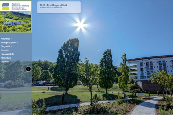 Blicken Sie 360 Grad in unsere Klinik Blicken Sie 360 Grad in unsere Klinik