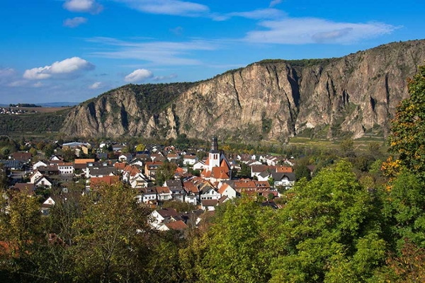 Blick auf Bad Münster am Stein-Ebernburg